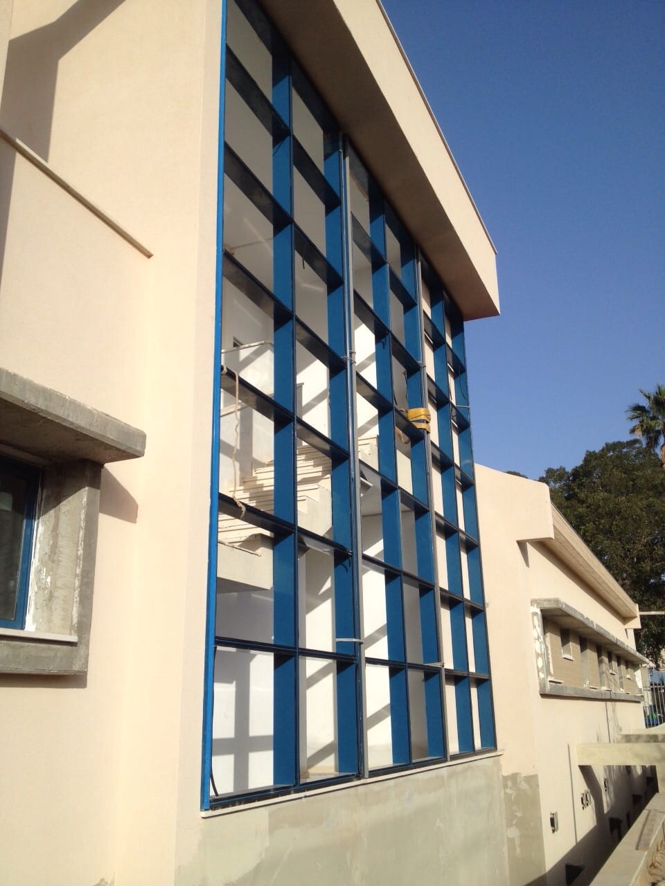 Commercial curtain wall